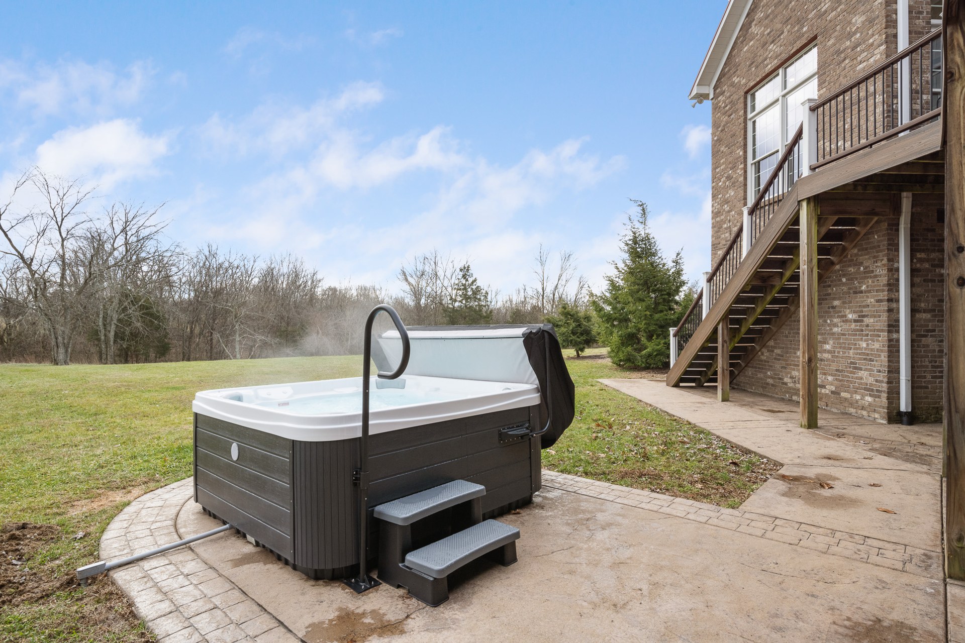 The Commonwealth's private hot tub